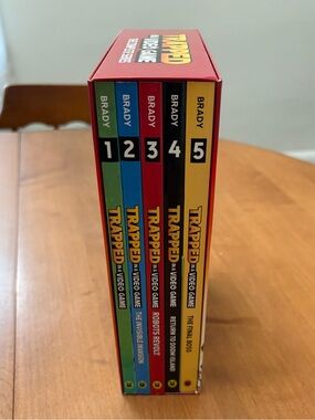 Brady Trapped Video Game Book Series Set 1-5
